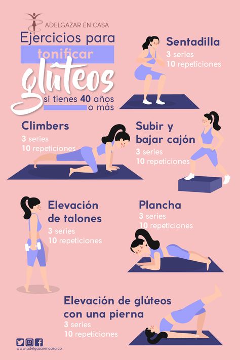 #ejercicios #infografias #gluteos #adelgazar Effective Workout Routines, Full Body Gym Workout, Gymnastics Workout, Yoga Postures, Gym Time, Quick Workout, Glutes Workout, Physical Fitness, Easy Workouts