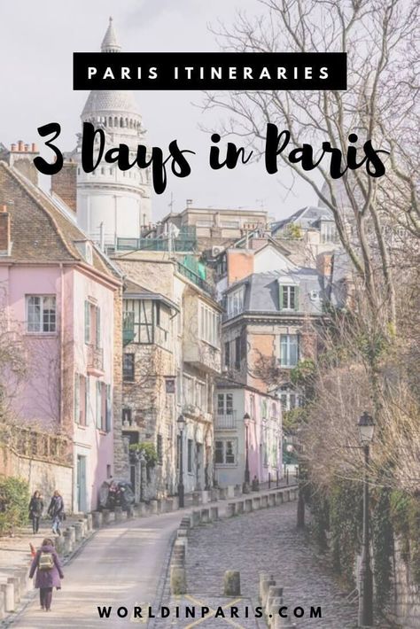 3 Days in Paris – The Perfect Paris 3 Day Itinerary | World In Paris Paris Itinerary 3 Days, 3 Days In Paris, Paris Places, Budget Trips, Paris Itinerary, France Travel Guide, Paris Place, Travel France, Paris Trip