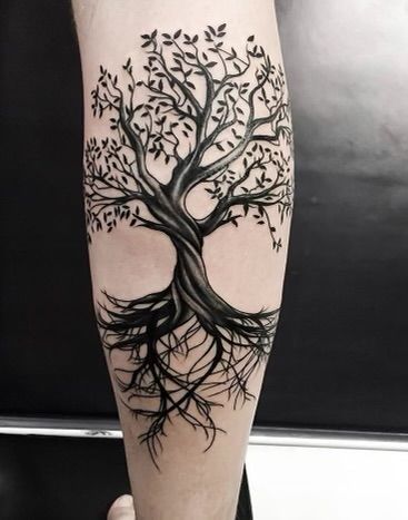 Tree Of Life Tattoo Arm Sleeve, Tree Sleeve Tattoos For Women, Yggdrasil Tree Tattoo, Mother Tree Of Life Tattoo, Yddrasil Tree Tattoo, Tree Tattoos For Women Arm, Tree And Roots Tattoo, Upper Back Tattoo Cover Up, Root Tattoo Ideas