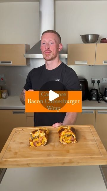 Cameron Glover | Online Fitness Coach on Instagram: "Carnivore Diet Bacon Cheeseburger Wrap 

For more carnivore recipes go download my cookbook 🔥

Comment the word “cookbook” and I’ll DM you the link 🫡
-
-
-
-
-
#carnivore #carnivorediet #recipe #burger #wrap #bacon #cheeseburger #lowcarbrecipes" Carnivore Pregnancy, Carnivore Diet Lunch Ideas, Cheeseburger Wrap, Burger Wrap, Cheeseburger Wraps, Diet Lunch Ideas, Carnivore Recipes, Online Fitness Coaching, Carnivore Diet