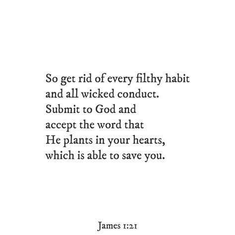 James 1:21, Christian Core, Scripture Wallpaper, God's Plans, James 1, Spiritual Truth, Good Prayers, Bible Verses Quotes Inspirational, Biblical Quotes