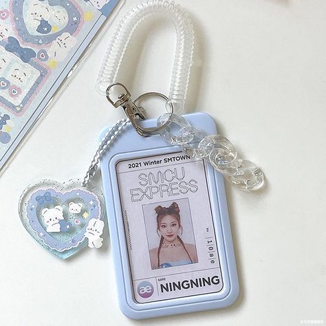 Photocard Holder, Bus Pass, Bus Card, Blue Card, Blue Milk, Membership Card, Card Sleeves, Keychain Design, Card Sleeve