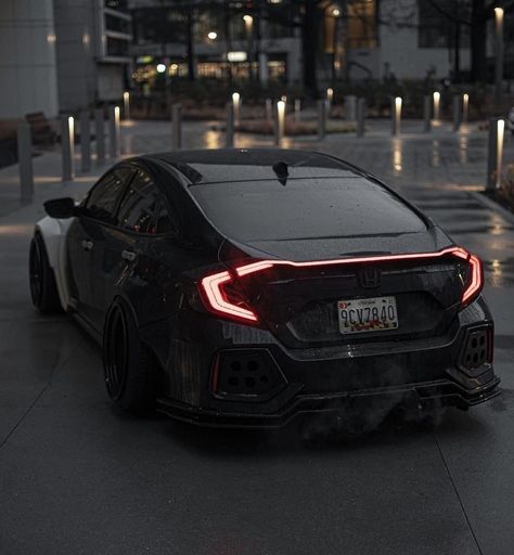 Black Civic Wallpaper, Honda Civic Black, Black Honda Civic Hatchback, Blacked Out Honda Civic, All Black Honda Civic, Honda Civic R, Civic G10, Black Honda Civic, Civic Jdm