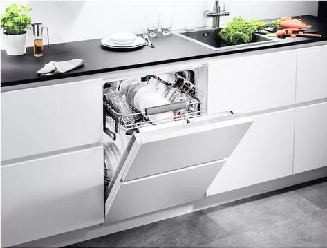 Is it worth it to use a #StainlessSteelDishwasher? Absolutely yes, dishwashers are always an extraordinary comfort. Also check here other #LatestKitchenAppliances Best Dishwasher, Fully Integrated Dishwasher, Black Dishwasher, Integrated Fridge Freezer, Laundry Washing Machine, Washer Machine, Integrated Fridge, Built In Dishwasher, Integrated Dishwasher