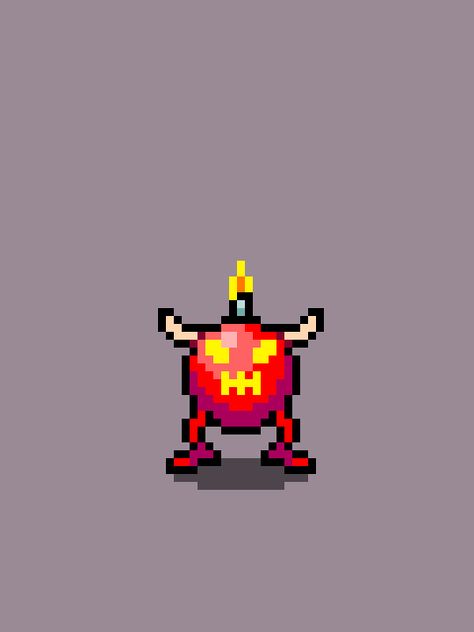 Pixel Art Enemies, Pixel Enemy, Demon Pixel Art, Platformer Character, Pixel Art Game Character, Pixel Art Gif, Demon Design, Demon Monster, Game 2d