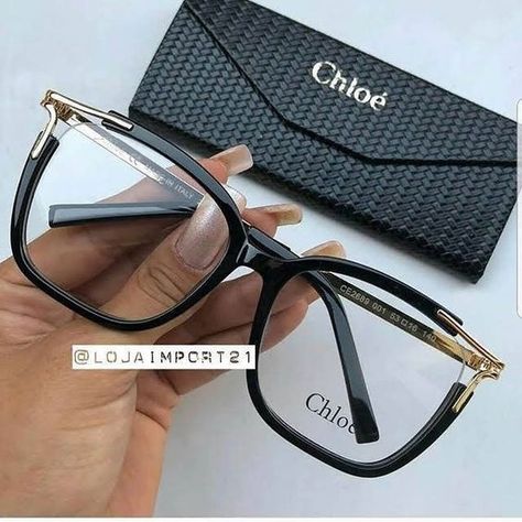 Black Eye Glasses For Women, Gucci Glasses Eyeglasses, Glasses For Your Face Shape, Fake Glasses, Funky Glasses, Womens Glasses Frames, Metal Frame Glasses, Glasses Fashion Women, Stylish Eyeglasses