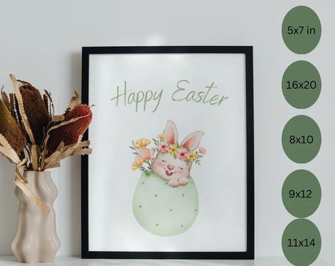 UnikoDigitalProducts - Etsy Netherlands Easter Bunny Cards, Bunny Cards, Bunny Decorations, School Celebration, Easter Bunny Decorations, Cards Printable, Calligraphy Design, Easter Kids, Easter Gifts