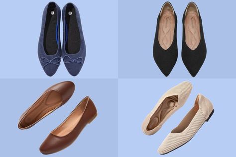 Ballet Flats Are the Shoe of the Season, and These Comfortable Finds Are All Under $30 at Amazon Comfy Ballet Flats, Comfortable Ballet Flats, Timeless Shoes, Entertaining Gifts, Fashion Hub, Mary Jane Flats, Real Simple, Beauty Clothes, Ballet Flat Shoes