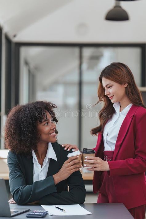 Multiethnic business people meeting and communicating at coffee break. Tax, exchange, accounting and financial advisor stock photo Paper Person, Financial Advisor, Business People, Financial Advisors, Coffee Break, Accounting, Photo Image, Stock Photos, Coffee