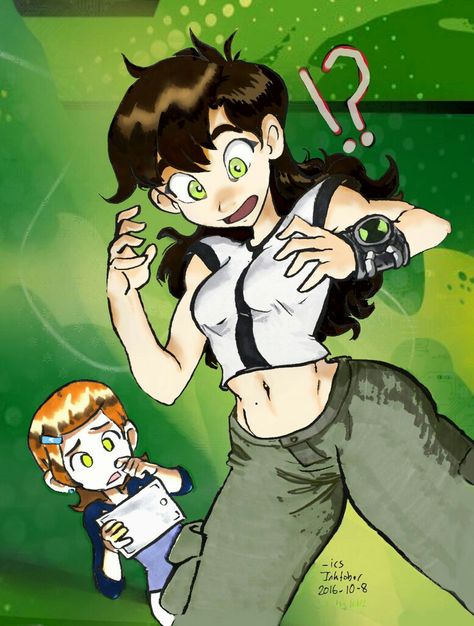 Ben 10 And Gwen, Ben 10 Comics, Ben Ten, Rule 63, Comic Collection, 판타지 아트, Fun Comics, Ben 10, Art Anime