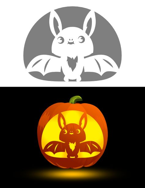 Bat Carved Pumpkin, Pumpkin Carving Ideas Bats, Bunny Pumpkin Carving Ideas, Bat Pumpkin Stencil, Pumpkin Carving Ideas Bat, Bunny Pumpkin Carving, Witch Pumpkin Carving Stencils, Bat Pumpkin Carving, Pumpkin Carving Bat