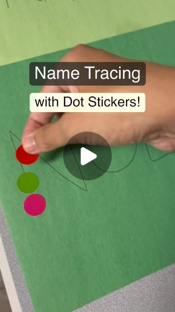 MANDY | Learning through PLAY with your kids on Instagram: "DOT STICKERS!!!🔴🔵🟢🟡🟠🟣 Fun & easy learning activities! #mom #toddlermom #momsofinstagram #momssupportingmoms #momlife #toddleractivities #toddlerlearning #toddler #toddlerlife #learning #learningathome #learningthroughplay #stickers #preschoolactivities #preschoolathome #name #nametracing #tracing #creative #creativelittlehands #creativeplayeveryday #reels" Dot Sticker Activities For Toddlers, Sticker Activities For Toddlers, Dot Sticker Activities, Sticker Activities, Easy Learning Activities, Dot Stickers, Name Tracing, Easy Learning, Toddler Mom