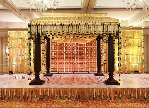 Marriage Hall Decoration, Used Wedding Decor, Indian Wedding Stage, Reception Stage Decor, Simple Stage Decorations, Wedding Stage Backdrop, Wedding Stage Decor, Wedding Decor Photos, Wedding Background Decoration