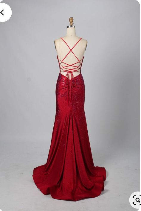 Red Slim Prom Dress, Backless Red Dress Long, Slim Fit Prom Dresses, Red Tight Prom Dress, Slim Prom Dresses, Ty Ball Dresses, Rhinestone Prom Dress, Year 10 Formal, Red Backless Dress