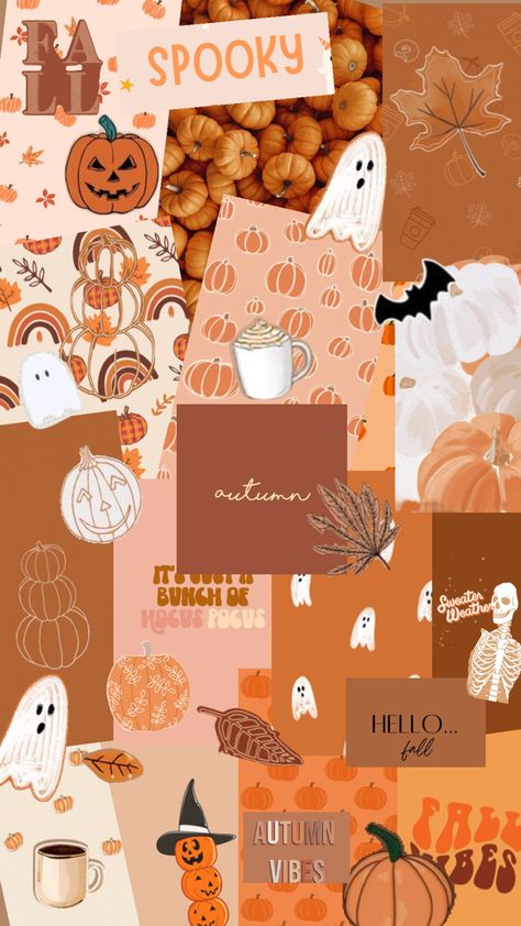 Love this cause I’m so excited for fall Fall Day Wallpaper, Fall Phone Wallpaper Aesthetic, Fall Collage Wallpaper, Fall Lockscreen Aesthetic, November Backgrounds, Fall Lockscreen, Thanksgiving Wallpapers, November Aesthetic, Excited For Fall