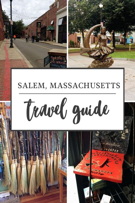 Massachusetts Travel Guide, Salem Travel, Salem Massachusetts Travel, Things To Do In Salem, Salem Halloween, October Travel, Halloween Tour, Boston Travel Guide, Boston Vacation