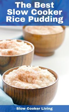 Slow Cooker Pudding Recipes, Slow Cooker Puddings, Crockpot Rice Pudding, Crockpot Rice, Best Rice Pudding Recipe, Rice Pudding Recipe Easy, Slow Cooker Rice Pudding, Rice In Crockpot, Homemade Rice Pudding