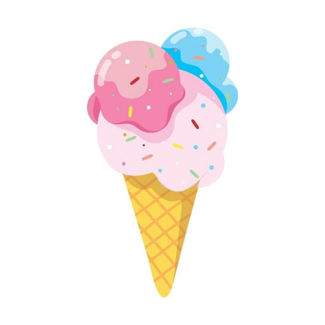 Ice Cream Graphic Design, Ice Cream Png, Ice Cream Graphic, Ice Cream Kids, Ice Cream Clipart, Candy Background, Ice Cream Pink, Ice Cream Illustration, Holiday Homework