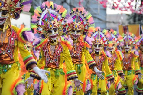 The Ultimate Masquerade Fun: Masskara Festival | The Mixed Culture Maskara Festival, Masskara Festival, Bacolod City, Modern Filipiniana, Festival Aesthetic, Festival Costume, Bacolod, Filipino Culture, Simple Designs To Draw