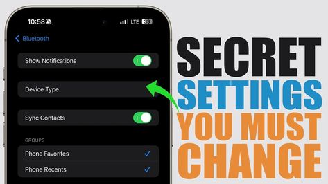 15 Hidden iPhone Settings You Should Change (Video) - Geeky Gadgets Iphone Settings, Iphone Codes, Iphone Secrets, Iphone Info, Neat Tricks, Hearing Health, Calendar Time, Apple Maps, Phone Hacks