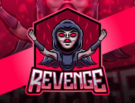 Revenge esport mascot logo design by ilham fahreza Revenge Logo, Mascot Logo Design, Mascot Logo, Revenge, Global Community, Creative Professional, Logo Design, ? Logo, Fictional Characters