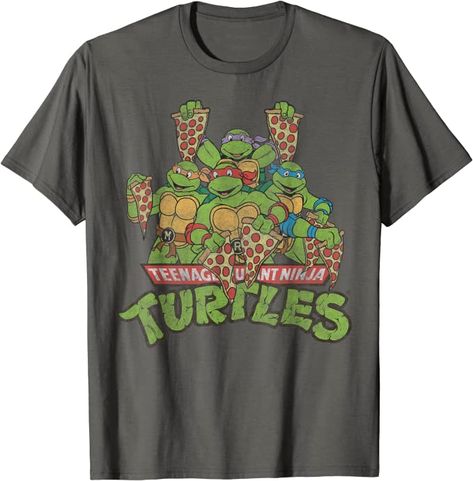 Karate Outfit, Ninja Turtle Shirt, Tmnt Comics, Turtle Shirts, Half Sleeve Tops, Ninja Turtle, Retro Cartoons, Comic Covers, Retro Tshirt