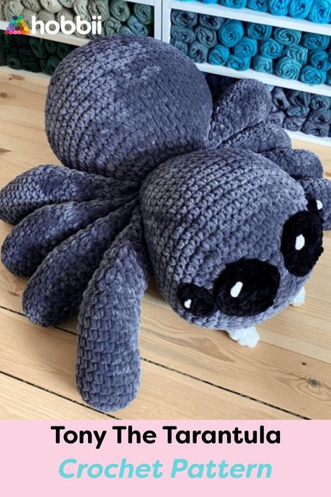 Tony The Tarantula Crochet toys free patterns easy #crochettoysfreepatternseasy #crochet #crochettoy #crochetpattern #crochetpatterns 4.507 Toys Quotes, Plushie Ideas, Easy Beginner Crochet Patterns, Diy Crochet Toys, Crochet Toys Free Patterns, Diy Crochet Patterns, Crochet Toys Free, Easy Crochet Animals, Crochet Cow