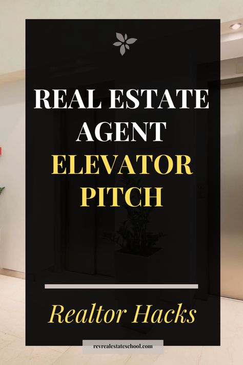 The Best Real Estate Agent Elevator Pitch [with Examples] Dual Career Real Estate Agent, Real Estate Agent Business Plan, Airbnb Arbitrage, Business Development Plan, Million Dollar Business, Real Estate Exam, Real Estate Marketing Plan, Real Estate Business Plan, Business Plan Example