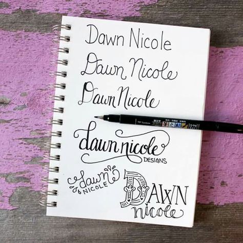 Dawn Nicole name and signature writing Nicole Signature Ideas, Nicole Name, Signature Ideas, Abc, Writing, Quick Saves