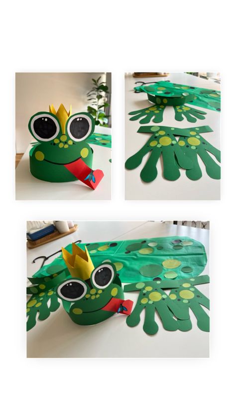 DIY Frog Prince Costume for Boys Diy Frog Costume, Prince Costume For Boy, Diy Frog, Frog Costume, Prince Costume, Frog Prince, Boy Costumes, Diy Costumes, Halloween Crafts