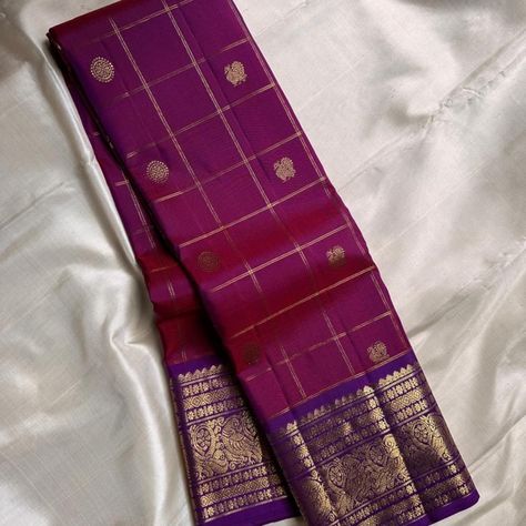 Kanjivaram silk saree NO return/exchange , 💯 NO DAMAGE.we check completely before packing. Slight colour variations should be there due to digital camera effect* *OPENING VIDEO MUST FOR ANY DAMAGES!!! Strictly No return/exchange on dislike basis* #parnikareddysaree #parnikareddy #parnikareddyhandlooms #parnikareddydesign #parnikareddyfashion #kanjivaram #silk #kanchivaram #specail #unique #fashionstyle #style #styleblogger #styleinspiration Kanchivaram Saree, Camera Effect, Gold Lehenga, Fabric Pattern Design, Blouse Designs High Neck, Kanjivaram Sarees Silk, Checks Saree, Sarees South Indian, Bridal Sarees South Indian