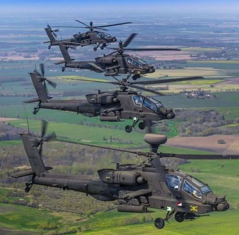 Attack Aircraft - THE APACHE HELICOPTER: THE WORLD’S MOST... Apache Helicopter, Ah 64 Apache, Royal Marines, Military Helicopter, American Soldiers, Us Military, Fighter Planes, Military History, Military Aircraft