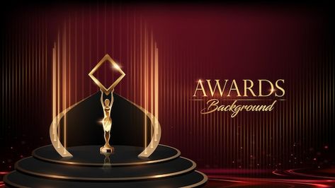 Award Banner Design, Award Show Design, Award Design Graphics, Vs Poster, Award Background, Prince Style, Royal Background, Golden Awards, Award Poster