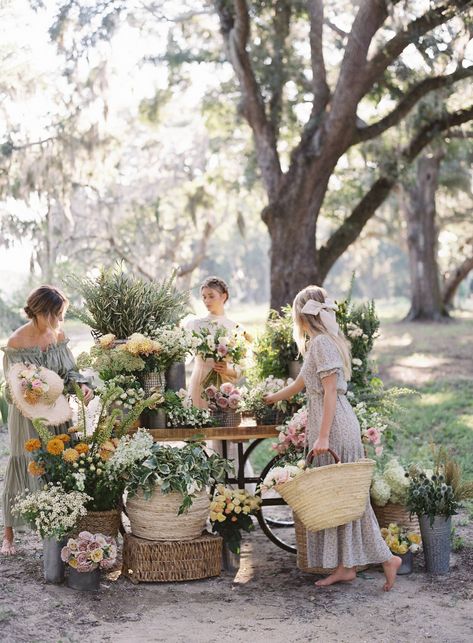 Bridal Picnic, Homestead Wedding, Baby Goat, Spring Outfit Ideas, Flower Bar, Charleston Wedding Photographer, Charleston Wedding, Bridal Shower Theme, Flower Farm