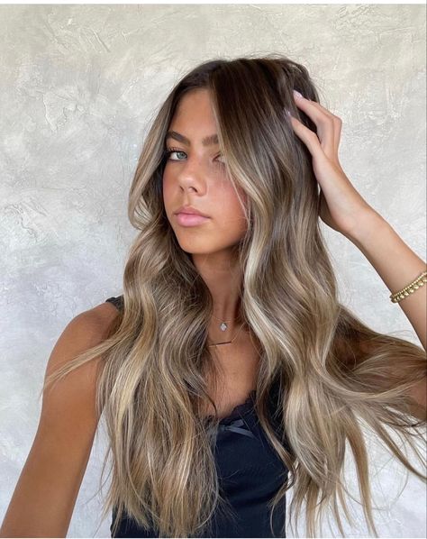 Platinum Brown Hair Balayage, Partial Highlights With Face Framing, Lived In Ashy Blonde Balayage, Smudge Root Bronde, Brunette With Subtle Blonde Highlights, Lived In Blonde On Dark Hair, Baby Lights On Light Brown Hair, Low Maintenance Bronde Hair Color, Blonde Bronde Haircolor