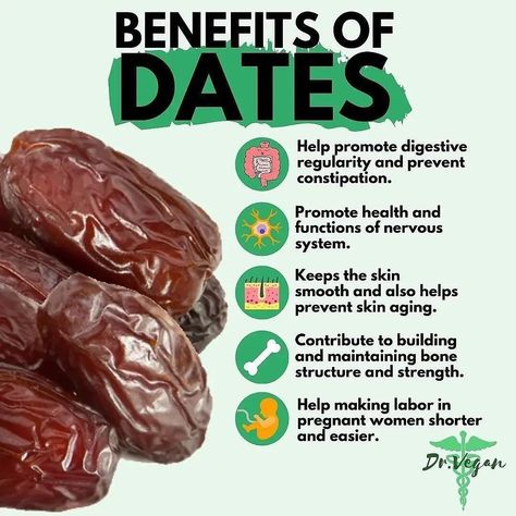 Plant 🌿 Herb on Instagram: “Drop a ♥️ if this is helpful!!! Dates are among the sweetest fruits. They are believed to have originated in Iraq. They are the fruits of…” Dr Vegan, Benefits Of Dates, Health Benefits Of Dates, Dates Benefits, Vegan Nutrition, Alkaline Diet, Plant Based Nutrition, Alkaline Foods, Health Guide