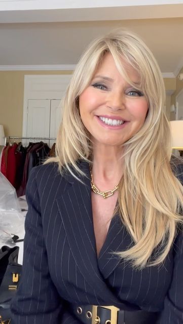 Christie Brinkley on Instagram: "Happy World Smile Day ! Make sure to follow @SmileTrain on social media to learn more about how they are changing the lives of millions of children globally! #WorldSmileDay" Christy Brinkley Hair, Christie Brinkley Hair, Christy Brinkley, Smile Day, World Smile Day, Julie Christie, Christie Brinkley, Celebrity Trends, Beautiful Long Hair