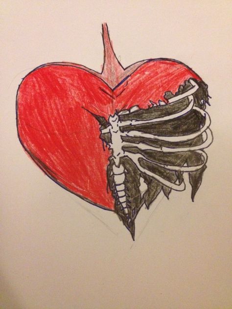 Rib Cage Drawing, Goth Stickers, Flash Tats, Clown Illustration, Drawing Inspo, Rib Cage, Art References, Art Stuff, Tatting