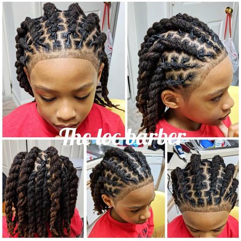 Repost via Stylist/Salon: @thelocbarber31 . . . . . #menlocstyles #locstyles #locs #dreads #dreadlocks #dreadlockstyles #teamdreads… Cute Dread Hairstyles, Kids Dreads, Dreads Short Hair, Mens Dreadlock Styles, Short Dreadlocks Styles, Dread Hairstyles For Men, Boy Braids Hairstyles, Cornrow Hairstyles For Men