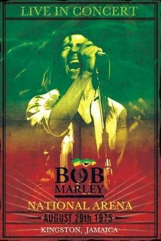 Bob Marley Concert, Bob Marley Poster, Trippy Posters, Bob Marley Music, Damian Marley, Nesta Marley, Music Concert Posters, Kingston Jamaica, The Wailers