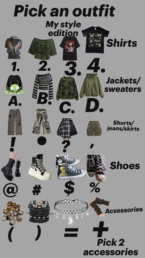 Pick An Outfit, Silly Clothes, Masc Outfits, Grunge Clothes, Mood Clothes, Downtown Outfits, Grunge Outfit, Clothes Aesthetic, Nice Outfits