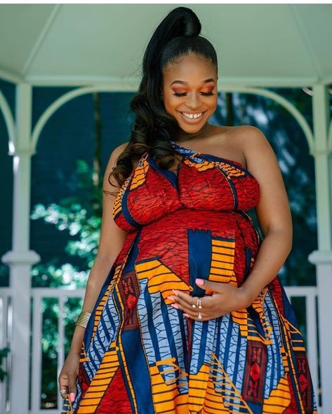 Short Ankara Maternity Gowns, African Dresses For Women Ankara Style, Ankara Maternity, African Dresses For Women Ankara, African Maternity Dresses, Dress For Pregnant, Trendy Maternity Outfits, Ankara Short Gown Styles, Ankara Long Gown Styles