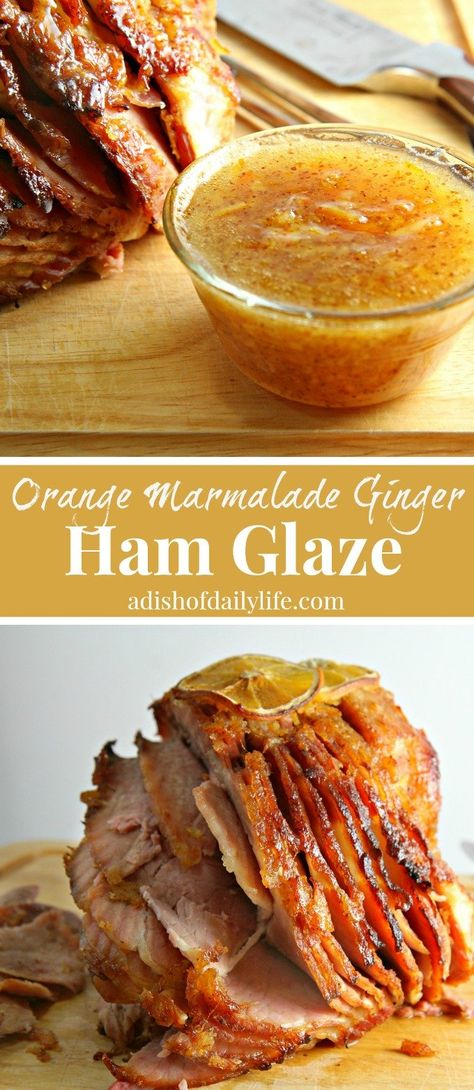 Orange Marmalade Ham Glaze Recipe, Best Ham Glaze Recipe, Best Ham Glaze, Cook Ham, Ham Glaze Recipe, Pork Ham, Orange Marmalade, Ham Glaze, How To Cook Ham