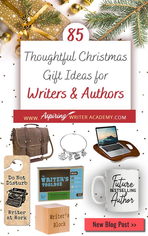 🎁 Looking for the perfect holiday gift for the writer or author in your life? From cozy essentials to creative tools, these 85 thoughtful Christmas gift ideas will spark joy and inspire creativity. Find unique presents they'll love, whether they're a novelist, poet, or just starting their writing journey! ✍️✨ #WriterGifts #AuthorChristmasGifts #CreativeGiftIdeas #HolidayShopping #GiftsForWriters Writers Gift Ideas, Writer Essentials, Cozy Essentials, Author Gifts, Gifts For Writers, Writing Fiction, Writing Essentials, Writer Gifts, Thoughtful Christmas Gifts