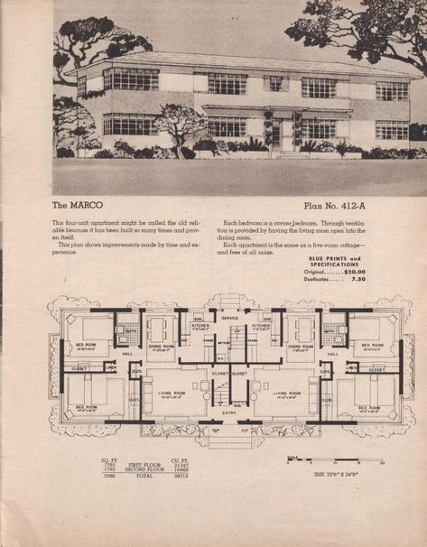 Plans for hotels, apartments, tourist courts : American Plan Service : Free Download, Borrow, and Streaming : Internet Archive Small Home Plan, Vintage House Plans, Sioux City, Missouri River, Plan Book, Home Planner, 2 Story Houses, Living Books, Farm Buildings