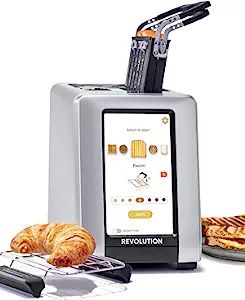 Revolution InstaGLO® R270 Toaster + Panini Press + Warming Rack (BUNDLE) – Perfect Toast, Grilled Cheeses and Quesadillas; Warm Cookies, Croissants, and Baked Breads (3 items) Toaster Strudel, Bread Toaster, Making Grilled Cheese, Panini Sandwich, Toaster Pastry, Different Types Of Bread, Cinnamon Swirl Bread, Panini Press, Best Grilled Cheese