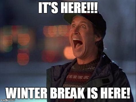 Christmas Break Quotes, Christmas Vacation Meme, Winter Break Quotes, Broke Meme, Vacation Meme, Music Memes Funny, Christmas Vacation Quotes, First Aid Training, Christmas Vacation Movie