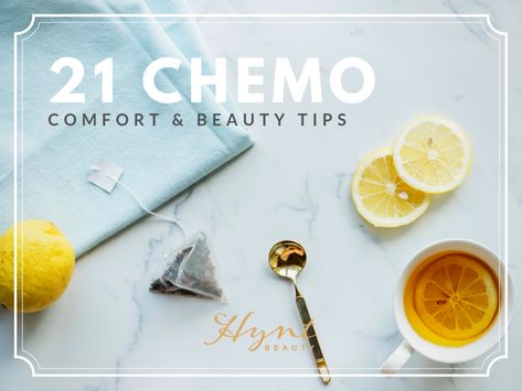 Going through chemotherapy comes with physical and emotional side effects. Here's our top 21 chemo comfort and beauty tips. Chemo Diet, Chemo Side Effects, Chemo Care Package, Make Eyes Pop, Chemo Care, Remedies For Nausea, Dry Throat, Vegan Clean, Breast Surgery