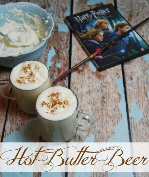 Hot Butter Beer, Homemade Butter Beer, Butter Beer Recipe, Alcoholic Butterbeer, Butter Beer Recipe Harry Potter, Hot Butterbeer, Brown Sugar Fudge, Butterbeer Recipe, Butter Beer