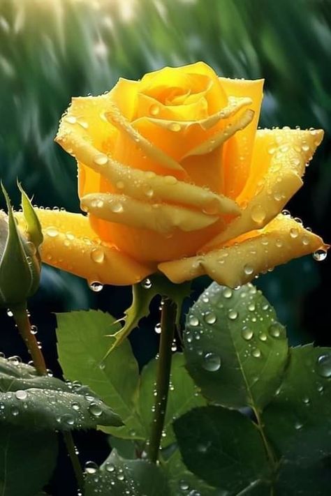 Rose Flower Photos, Love Rose Flower, Rose Flower Pictures, Lovely Flowers Wallpaper, Beautiful Rose Flowers, Beautiful Flowers Pictures, Water Droplets, Good Morning Flowers, Exotic Flowers